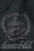 画像6: ANGLOMANIA 中古 / ロゴ刺繍フロントサークルスウェット M 黒  H-25-03-30-063-jc-OD-ZH (6)