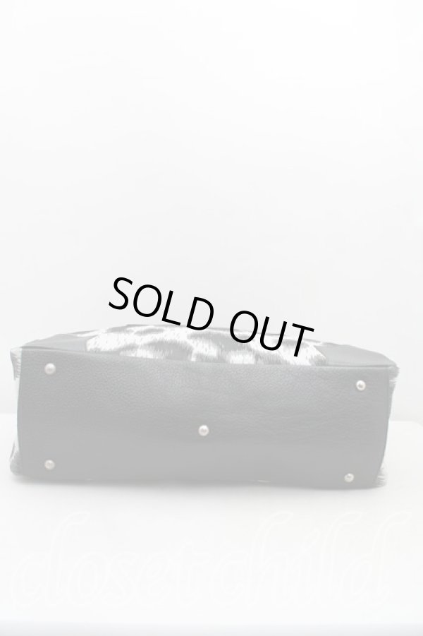 画像3: ヴィヴィアンウエストウッド 中古 / レオパードヤスミンバッグ  黒  H-25-03-30-008-ba-OD-ZH (3)