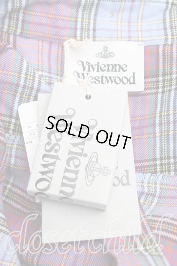 画像4: ヴィヴィアンウエストウッド 中古 / GARRET DRESS 38（7号） 水色  H-25-03-30-064-op-OD-ZH (4)