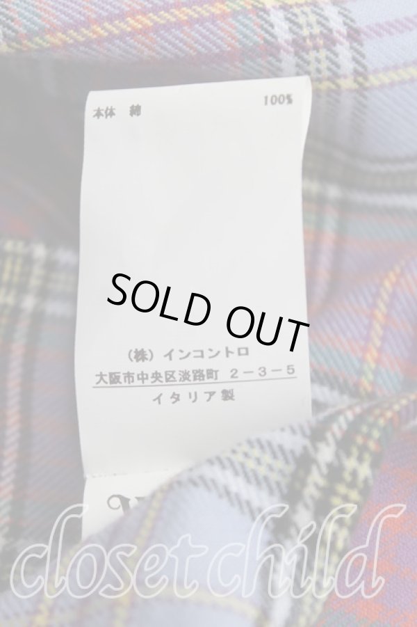 画像6: ヴィヴィアンウエストウッド 中古 / GARRET DRESS 38（7号） 水色  H-25-03-30-064-op-OD-ZH (6)