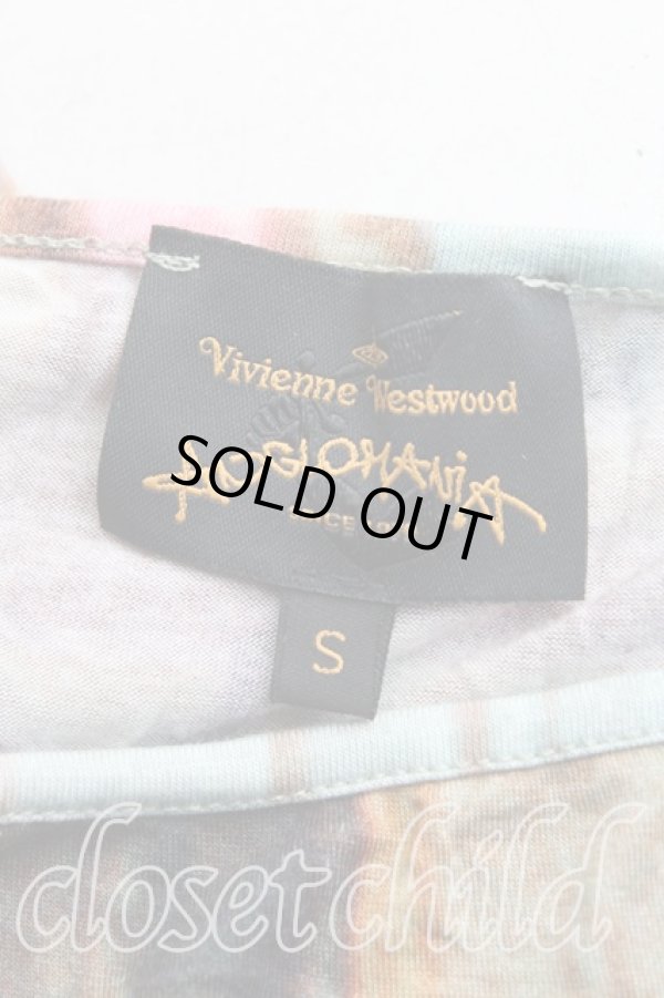 画像3: ANGLOMANIA 中古 / サロン柄カットソーワンピ S マルチ  H-25-03-30-065-op-OD-ZH (3)