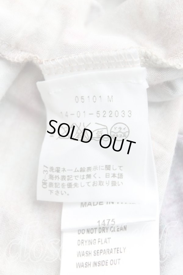 画像4: ANGLOMANIA 中古 / サロン柄カットソーワンピ S マルチ  H-25-03-30-065-op-OD-ZH (4)