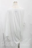 画像2: ANGLOMANIA 中古 / チューダーローズptカットソーワンピ S 白  H-25-03-30-067-op-OD-ZH (2)