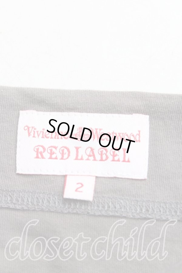 画像3: ヴィヴィアンウエストウッド 中古 / ブーシェ半袖ワンピース 2(9号) 灰  H-25-03-30-069-op-OD-ZH (3)