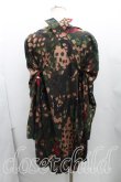 画像2: ヴィヴィアンウエストウッド 中古 / カモフラージュGARRET DRESS 38（7号相当） カーキ  H-25-03-30-070-op-OD-ZH (2)