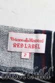画像3: ヴィヴィアンウエストウッド 中古 / ボーダー変形ワンピース 2（9号相当） 紺  H-25-03-30-071-op-OD-ZH (3)