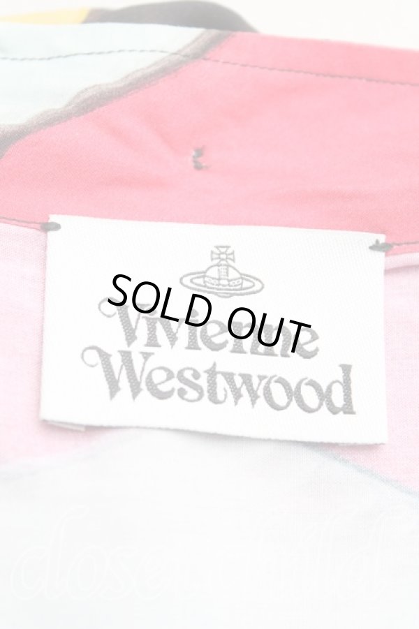 画像3: ヴィヴィアンウエストウッド 中古 / GARRET DRESS 38(9号) マルチ  H-25-03-30-072-op-OD-ZH (3)