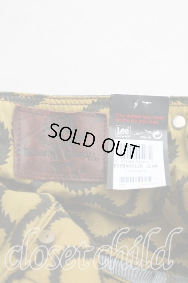 画像3: ヴィヴィアンウエストウッド Anglomania and Lee 中古 / サスペンダー付キハイウェストパンツ W27 インディゴ  H-25-03-30-080-pa-OD-ZH (3)