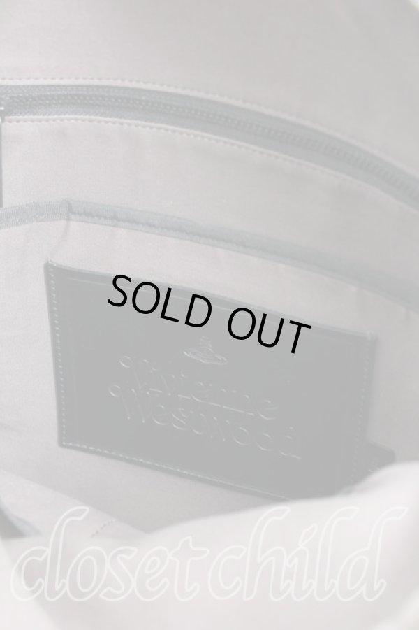 画像4: ヴィヴィアンウエストウッド MAN 中古 / クルーカットORBメンズリュック  黒  H-25-03-30-010-ba-IN-ZH (4)