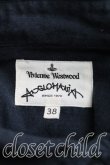 画像3: ANGLOMANIA 中古 / アングロフィリア刺繍シャツ 38（M相当） 紺  H-25-03-30-087-bl-OD-ZH (3)