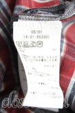 画像4: ANGLOMANIA 中古 / タータンチェックスクイグルブラウス 40（9号相当） 赤  H-25-03-30-092-bl-OD-ZH (4)