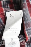 画像5: ANGLOMANIA 中古 / タータンチェックスクイグルブラウス 40（9号相当） 赤  H-25-03-30-092-bl-OD-ZH (5)