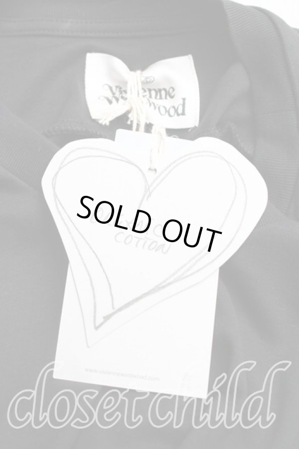 画像3: ヴィヴィアンウエストウッド 中古 / コルセットTシャツ L 黒  H-25-03-30-099-ts-OD-ZH (3)