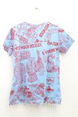 画像2: ヴィヴィアンウエストウッド 中古 / マッテオTシャツ 3（11号相当） サックス  H-25-03-30-100-ts-OD-ZH (2)