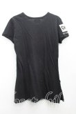 画像2: ヴィヴィアンウエストウッド Anglomania and Lee 中古 / ACTIVE-RESISTワッペン半袖Tシャツ S 黒  H-25-03-30-105-ts-OD-ZH (2)