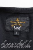 画像3: ヴィヴィアンウエストウッド Anglomania and Lee 中古 / ACTIVE-RESISTワッペン半袖Tシャツ S 黒  H-25-03-30-105-ts-OD-ZH (3)