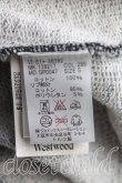 画像4: ヴィヴィアンウエストウッド MAN 中古 / ワッペン付ノースリーブパーカー S 灰  H-25-03-30-124-to-OD-ZH (4)