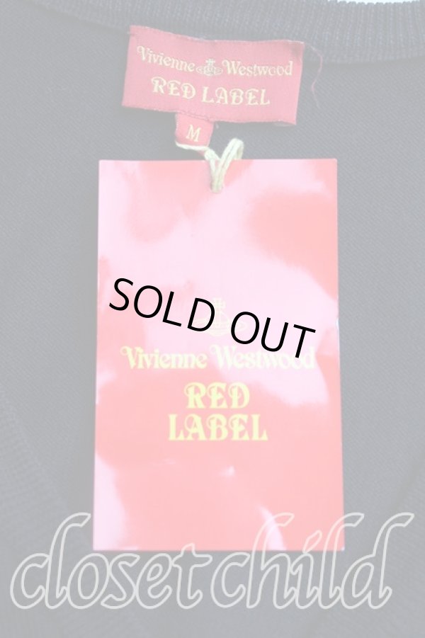 画像3: ヴィヴィアンウエストウッド 中古 / カラーオーブ刺繍カーディガン M 黒  H-25-03-30-147-to-OD-ZH (3)