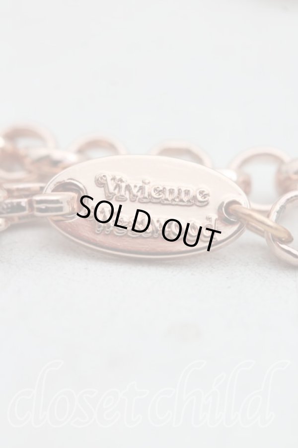 画像5: ヴィヴィアンウエストウッド 中古 / スモールオーブネックレス  ピンクゴールド  H-25-03-30-017-nl-OD-ZH (5)