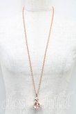 画像6: ヴィヴィアンウエストウッド 中古 / スモールオーブネックレス  ピンクゴールド  H-25-03-30-017-nl-OD-ZH (6)