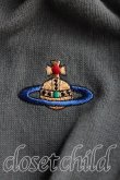 画像6: ヴィヴィアンウエストウッド 中古 / カラーオーブ刺繍カーディガン M カーキ  H-25-03-30-157-to-OD-ZH (6)