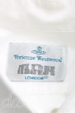 画像3: ヴィヴィアンウエストウッド MAN 中古 / カラーオーブ刺繍プレーンシャツ II(メンズM相当） 白  H-25-03-30-166-bl-OD-ZH (3)
