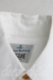 画像4: ヴィヴィアンウエストウッド MAN 中古 / カラーオーブ刺繍プレーンシャツ II(メンズM相当） 白  H-25-03-30-166-bl-OD-ZH (4)