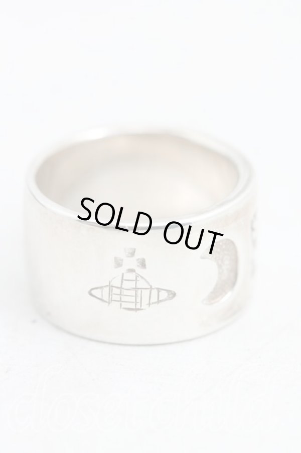 画像2: ヴィヴィアンウエストウッド 中古 / ウェディングリング XL(18号) シルバー  H-25-03-30-021-rg-OD-ZH (2)