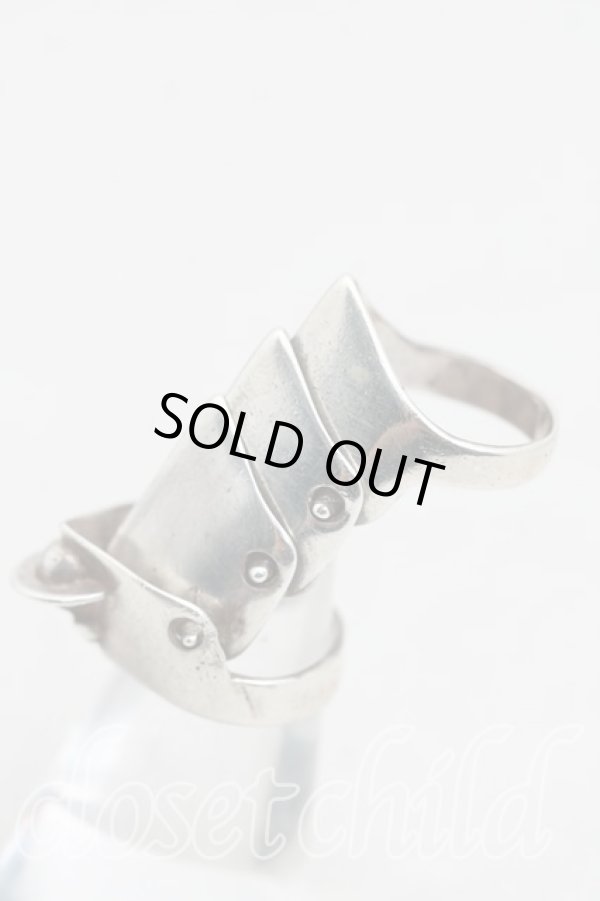 画像2: ヴィヴィアンウエストウッド 中古 / アーマーリング M(11号) シルバー  H-25-03-30-022-rg-OD-ZH (2)