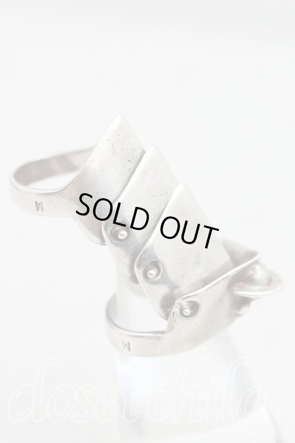 画像3: ヴィヴィアンウエストウッド 中古 / アーマーリング M(11号) シルバー  H-25-03-30-022-rg-OD-ZH (3)