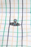 画像5: ヴィヴィアンウエストウッド MAN 中古 / オーブ刺繍グラフチェックシャツ 50（メンズXL相当） 緑  H-25-04-06-023-bl-OD-ZH (5)