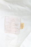 画像3: ヴィヴィアンウエストウッド 中古 / カラーオーブ刺繍シャツ 40（メンズL相当） 白  H-25-04-06-025-bl-OD-ZH (3)