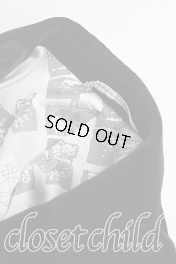 画像5: ヴィヴィアンウエストウッド MAN 中古 / 別珍ジャケット 50(メンズXL) 黒  H-25-04-06-003-jc-OD-ZH (5)