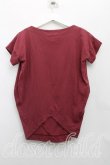 画像2: ヴィヴィアンウエストウッド 中古 / ラビットカットソー Tシャツ 2 ボルドー  H-25-04-06-042-ts-OD-ZH (2)