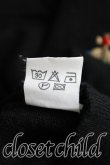 画像5: ヴィヴィアンウエストウッド 中古 / カラーオーブ刺繍Vネックニット 不明 黒  H-25-04-06-043-to-IN-ZH (5)