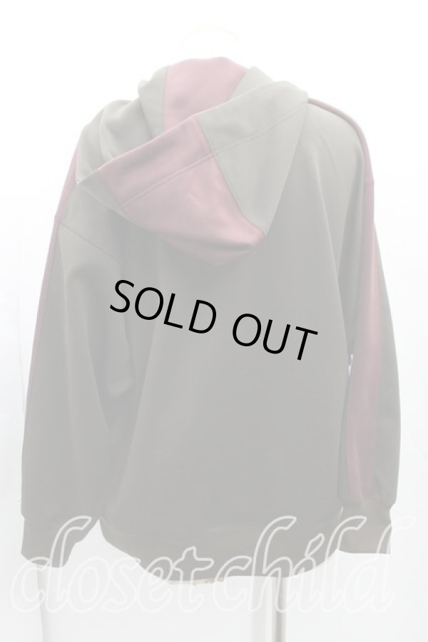 画像2: ヴィヴィアンウエストウッド MAN 中古 / TWIN EAGLESフーディジップパーカー 46(メンズM) 緑×紫  H-25-04-06-048-to-IN-ZH (2)