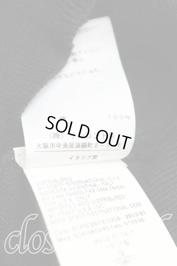 画像5: ヴィヴィアンウエストウッド 中古 / カラーオーブ刺繍コットンロングカーディガン M 黒  H-25-04-06-055-to-OD-ZH (5)