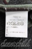 画像4: ヴィヴィアンウエストウッド 中古 / ストライプVネックニット 2(9号相当) 緑×灰  H-25-04-06-058-to-IN-ZH (4)