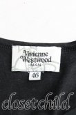 画像3: ヴィヴィアンウエストウッド MAN 中古 / オーブ刺繍五分袖カットソー 46（メンズM相当） 黒  H-25-04-06-061-to-OD-ZH (3)