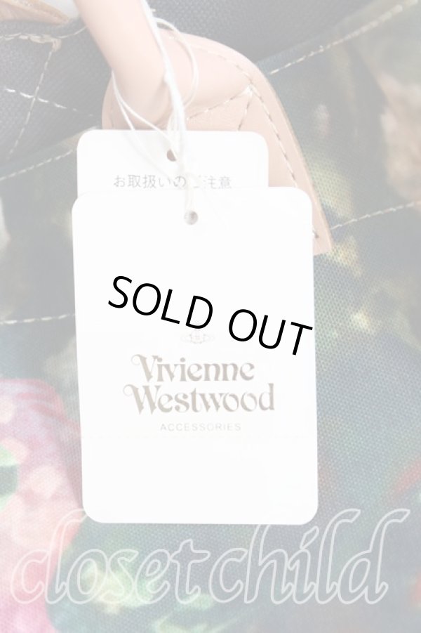 画像6: ヴィヴィアンウエストウッド 中古 / teddy flower tote (L) L 緑  H-25-04-06-065-ba-IN-ZH (6)