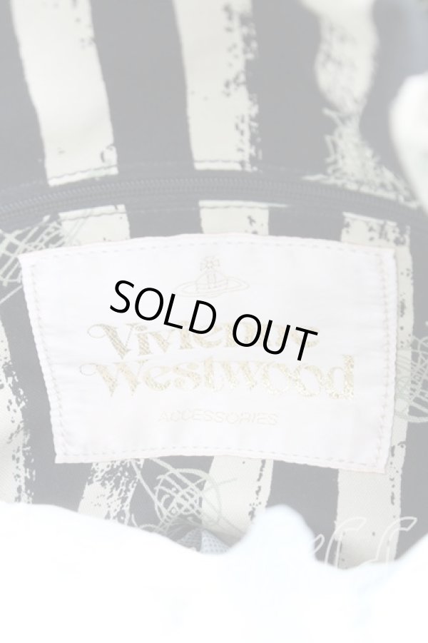 画像4: ヴィヴィアンウエストウッド 中古 / エッッジウェアリュックサック  黒  H-25-04-06-067-ba-OD-ZH (4)