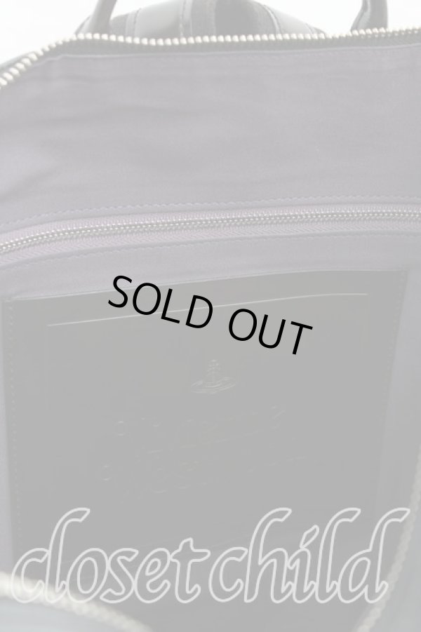 画像4: ヴィヴィアンウエストウッド MAN 中古 / NEW ADVANリュック  黒  H-25-04-06-070-ba-OD-ZH (4)