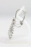 画像2: ヴィヴィアンウエストウッド 中古 / Calista Lyre Orbピアス  シルバー  H-25-04-06-073-er-IN-ZH (2)