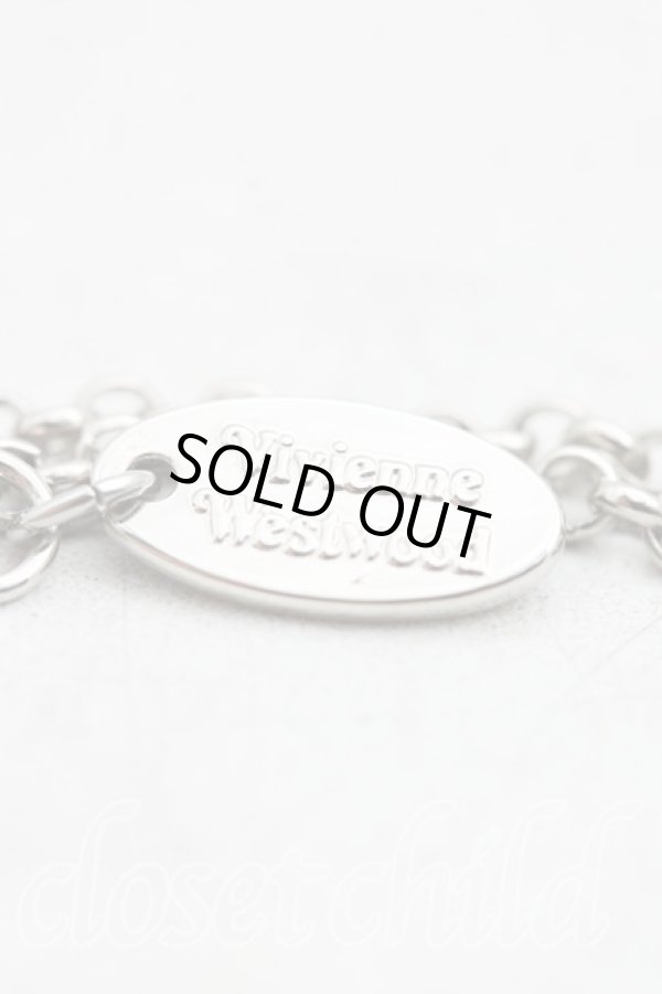 画像4: ヴィヴィアンウエストウッド 中古 / タイニーオーブネックレス  紫  H-25-04-06-084-nl-OD-ZH (4)