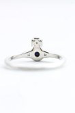 画像4: ヴィヴィアンウエストウッド MAN 中古 / LONDON ORB RING XS(10号相当) シルバー×青  H-25-04-06-088-rg-IN-ZH (4)