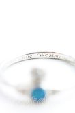 画像5: ヴィヴィアンウエストウッド MAN 中古 / LONDON ORB RING XS(10号相当) シルバー×青  H-25-04-06-088-rg-IN-ZH (5)
