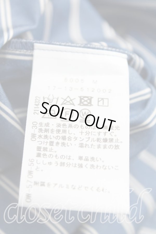 画像4: ヴィヴィアンウエストウッド 中古 / ストライプシャツワンピース 00(ワンサイズ) 青  H-25-04-06-009-op-IN-ZH (4)