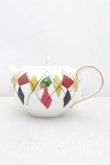 画像2: ヴィヴィアンウエストウッド 中古 / HARLEQUIN ティーポット  マルチ  H-25-04-06-106-gd-IN-ZH (2)