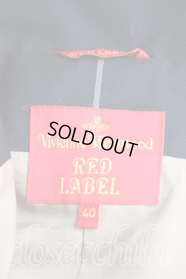 画像3: ヴィヴィアンウエストウッド 中古 / フロントアシメジャケット 40(9号) 黒  H-25-04-06-002-jc-OD-ZH (3)