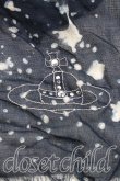 画像4: ヴィヴィアンウエストウッド 中古 / ミルキーウェイブランケット  紺  H-25-04-13-030-gd-IN-ZH (4)